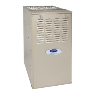 Carrier Infinity 80 Ultra-Low NOx gas furnace.