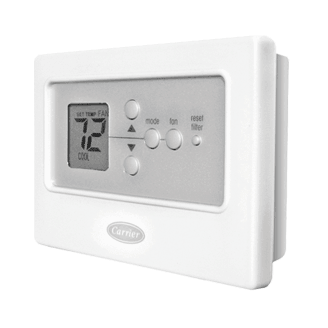 Carrier Comfort Thermostat.